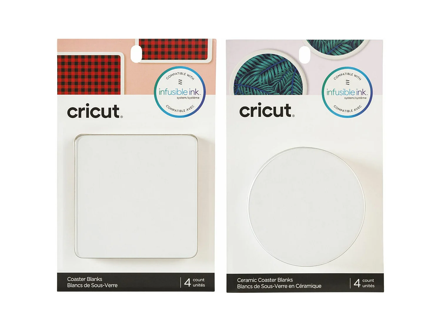 8 sous-verre Cricut à personnaliser