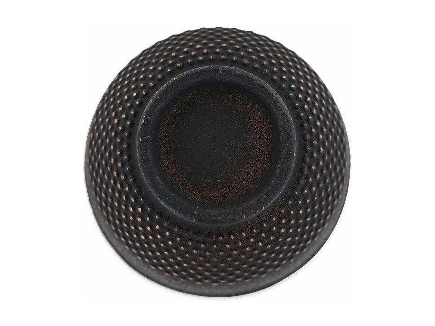 2 tasses en fonte noir et bronze - 0,15 L