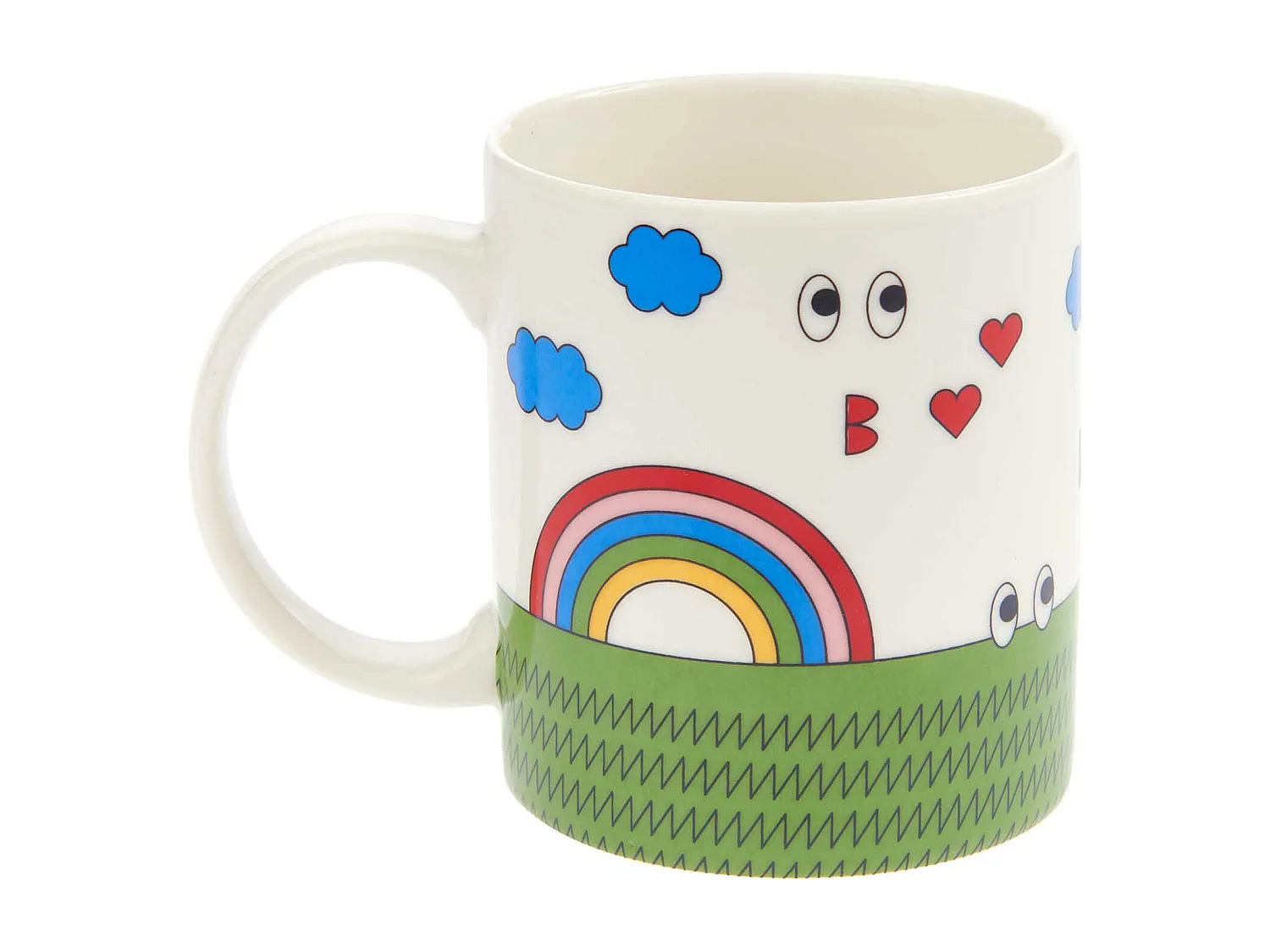 Taza de porcelana - caricatura - 9,5 cm