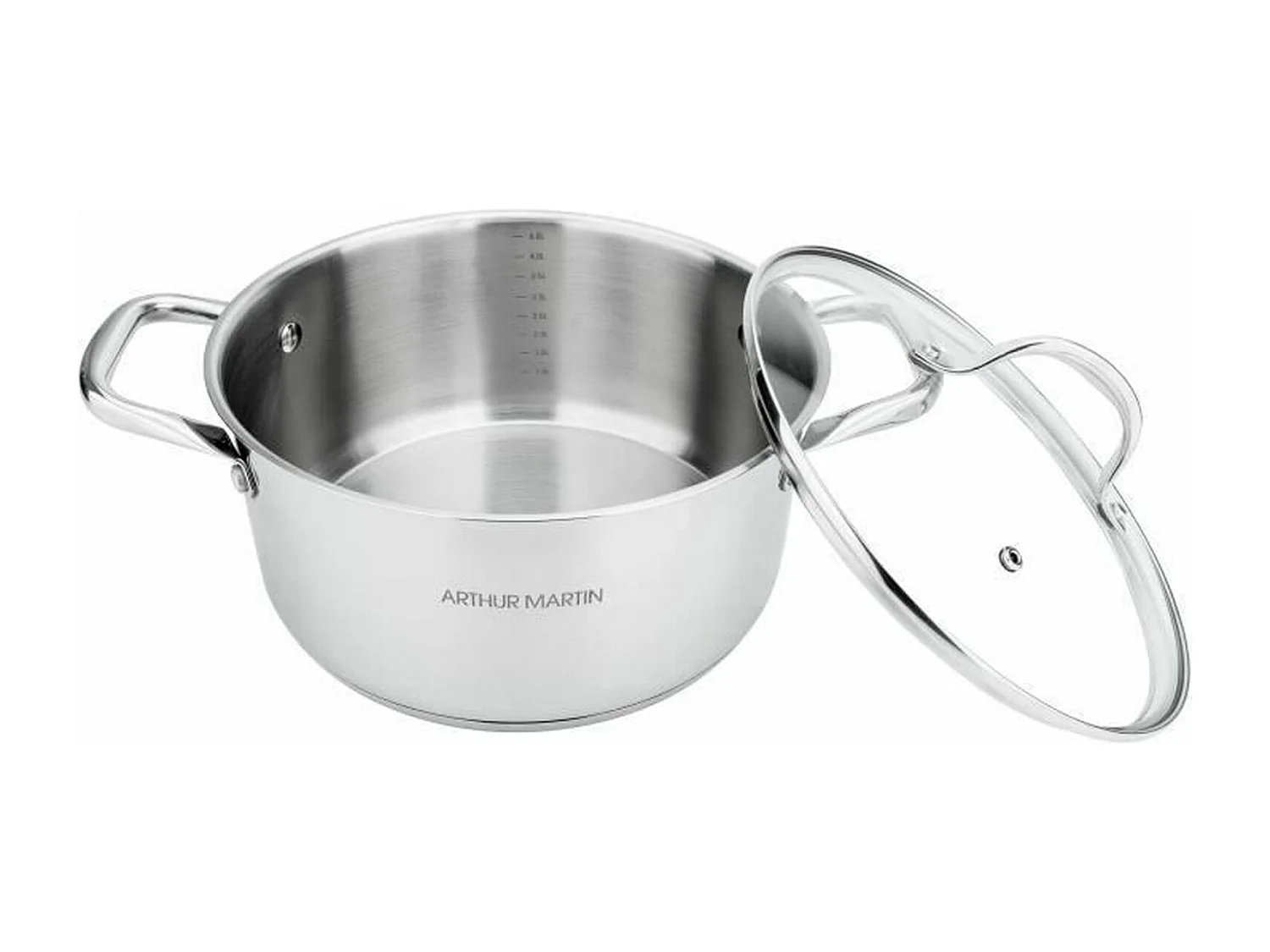 32 cm pot met deksel – Roestvrij staal