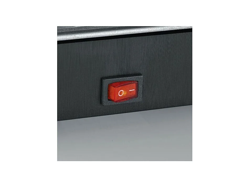 Raclette Gri4 Personen kompakt, leicht zu verstauen, ideal für kleine Haushalte, Kochfläche 21 x 21 cm