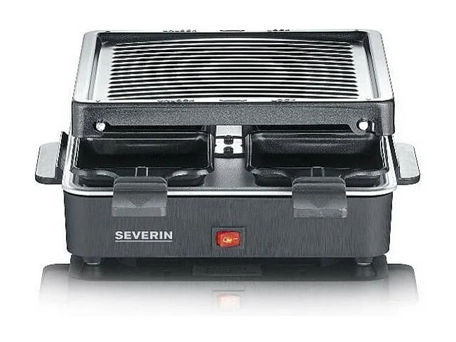 RACLETTE GRIL 21X21 4 PARTS 600W  SEVERIN - 2370