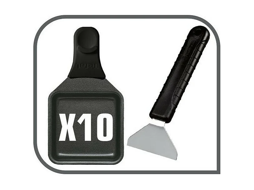 TEFAL Raclette e griglia a pietra, 1350 W, Fino a 10 persone, Pietra lavica naturale, Pratico spazio di archiviazione