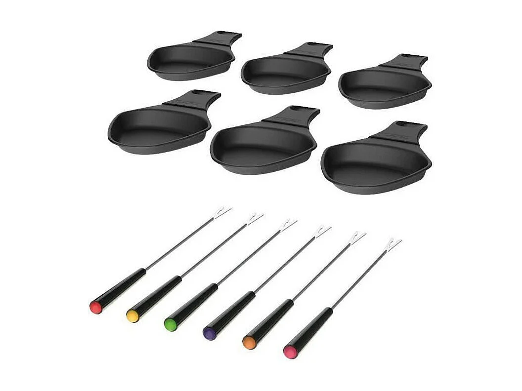 TEFAL RE12C812 Raclette Cheese NCo - 6 personnes - Noir