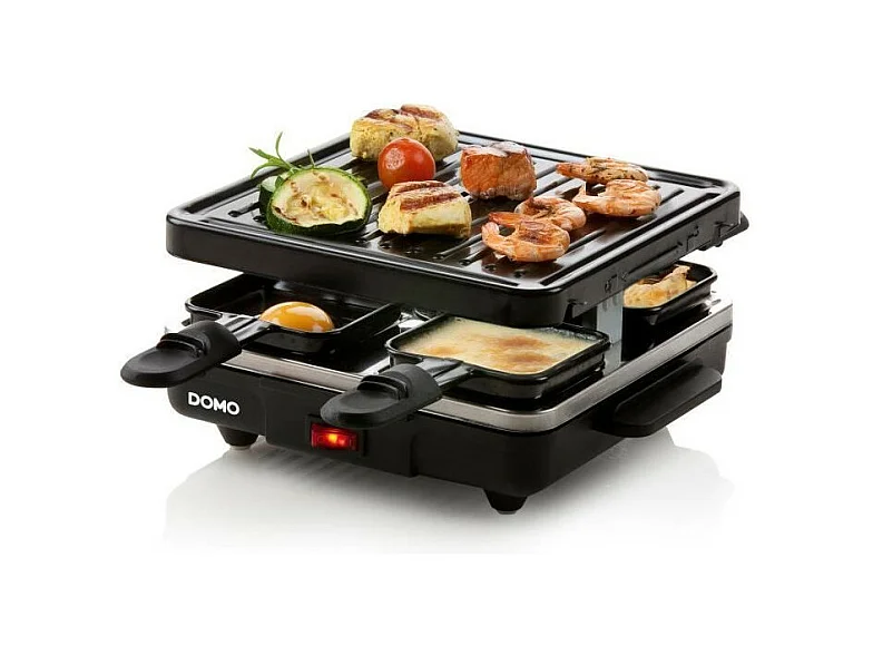 DOMO DO9147G Appareil a raclette 4 personnes - Noir