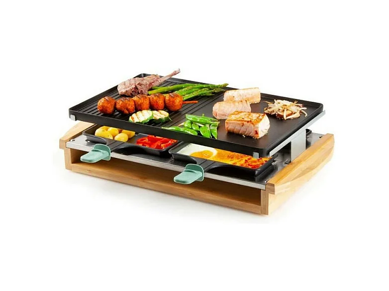 Domo Appareil à raclette 8 personnes 1200w + grill - DO9246G