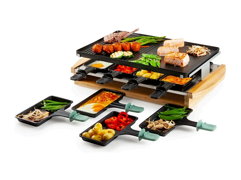 Domo Appareil à raclette 8 personnes 1200w + grill - DO9246G