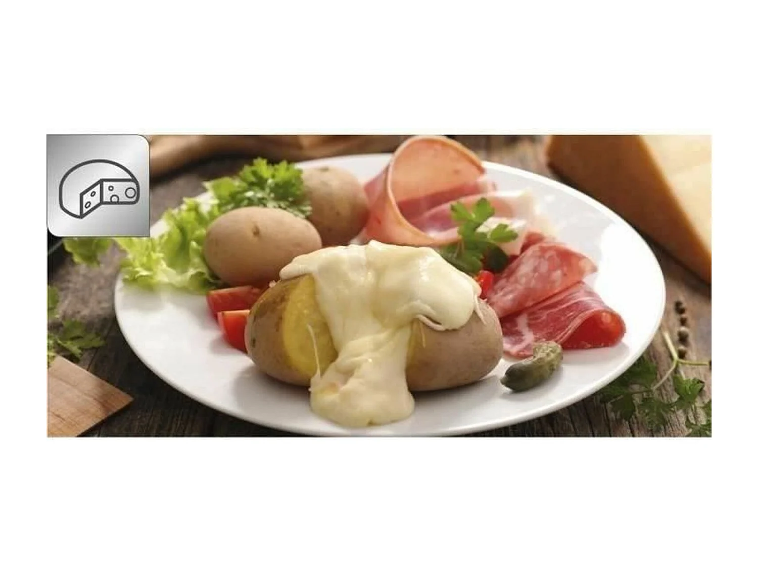 Macchina per raclette TEFAL 3in1, Colormania Raclette, Grill e Crepes, 8 tazze, Rivestimento antiaderente