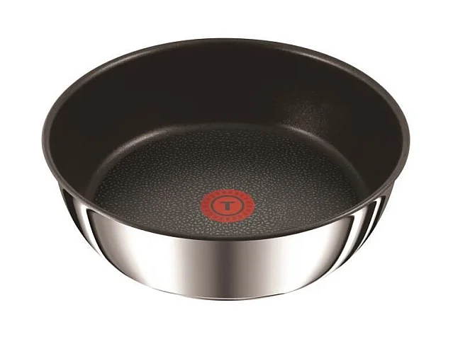 TEFAL L9733502 INGENIO PREFERENCE Sauteuse 24 cm, inox, antiadhésif, poignée vendue séparément, tous feux dont induction,