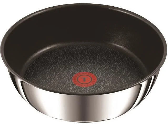 TEFAL L9733502 INGENIO PREFERENCE Sauteuse 24 cm, inox, antiadhésif, poignée vendue séparément, tous feux dont induction,