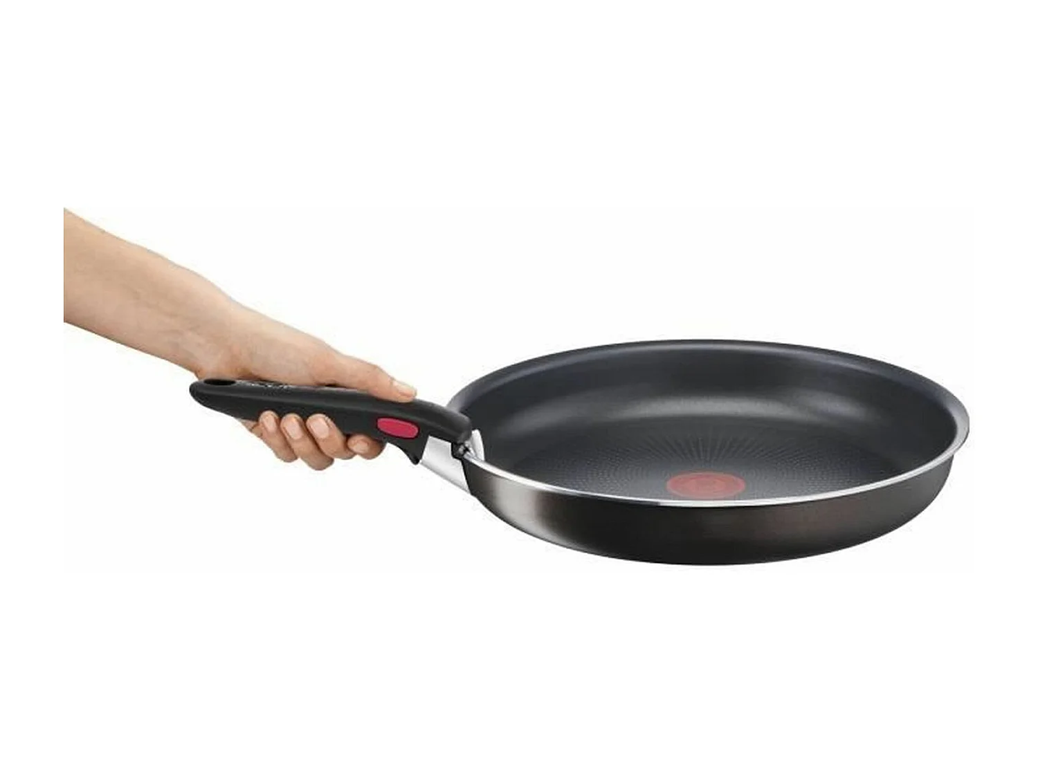 TEFAL L1500402 Ingenio Easy Plus Poele 24 cm, revetement antiadhésif, poignée vendue séparément, tous feux sauf induction