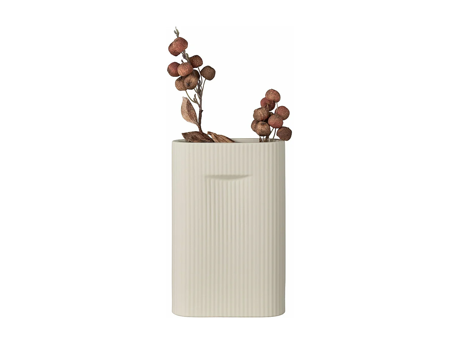 Sobral Vaasje keramiek grijs.