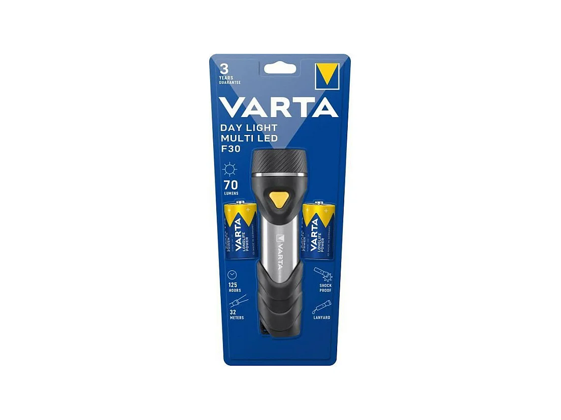 Linterna - VARTA - Luz de aluminio F10 Pro - 150lm