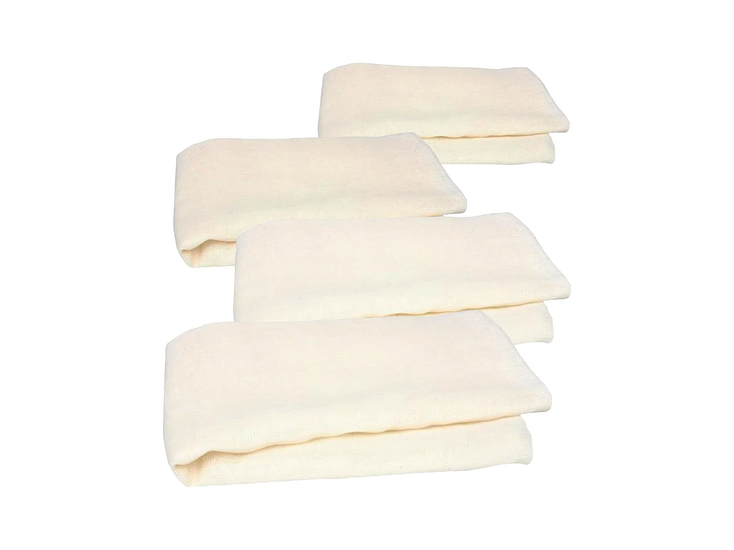 4 muselinas de tela escurridores de queso