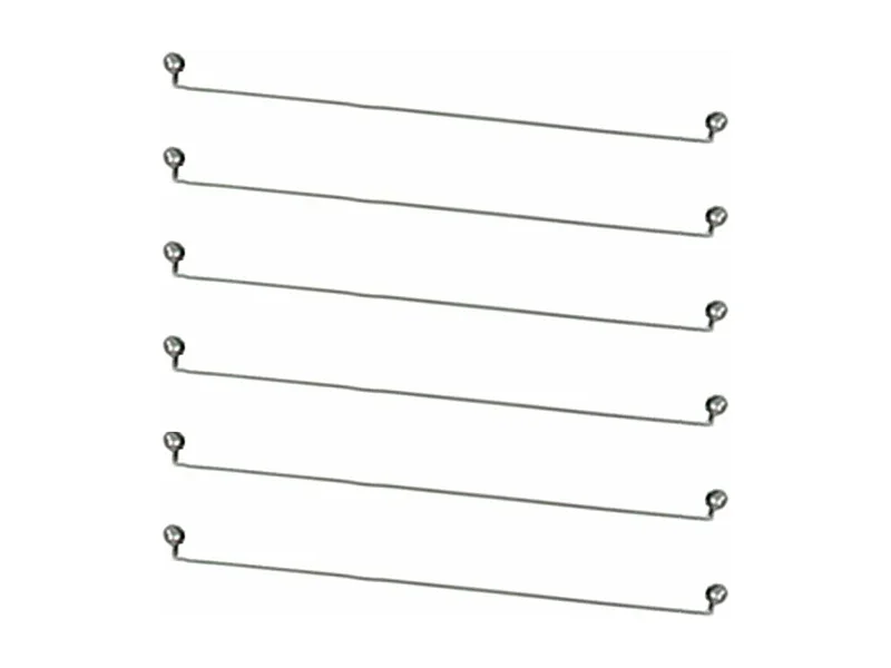 6 fili in acciaio inox per foie gras lira 10 cm