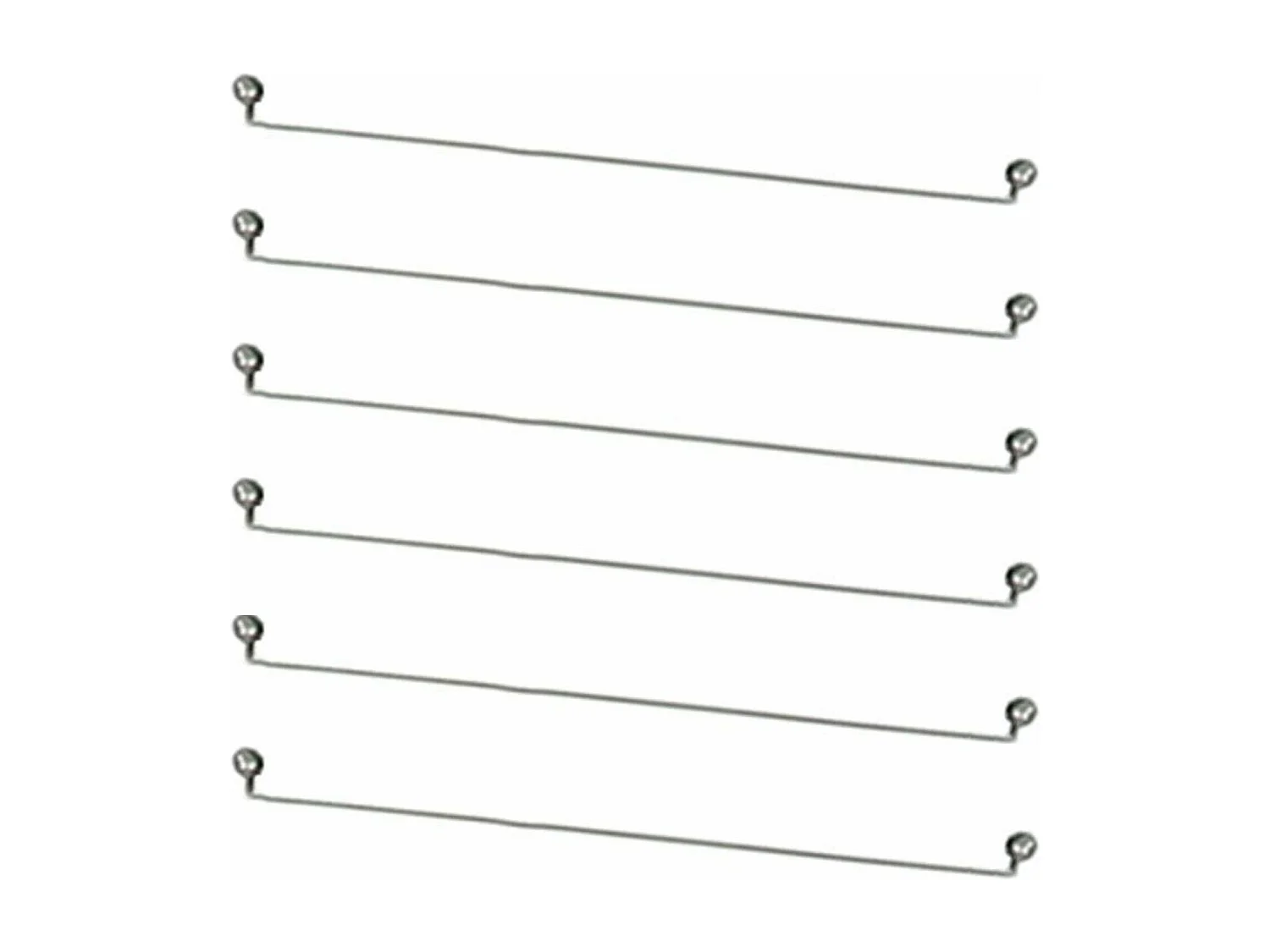 6 hilos de acero inoxidable para foie gras lira 10 cm