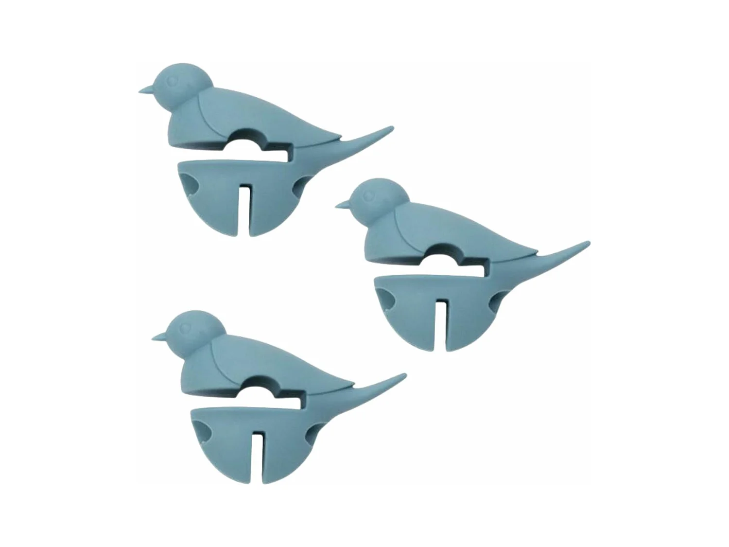 3 repose-cuillère petit oiseau bleu 3 en 1