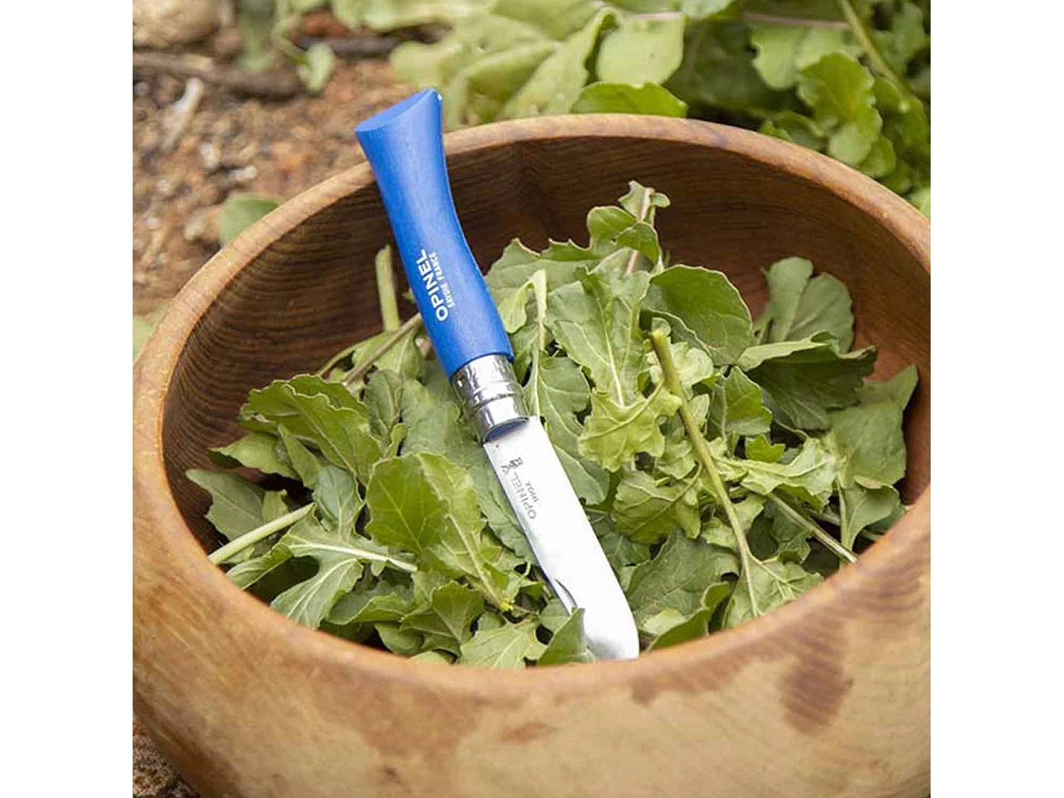 Mon premier couteau Opinel bleu n°07