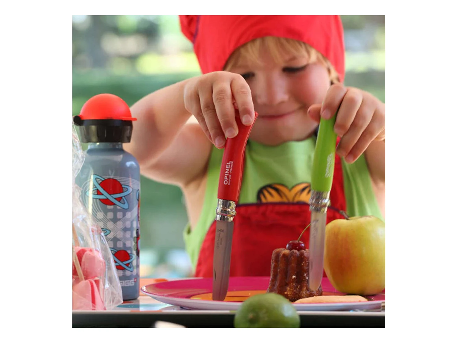 Mon premier couteau Opinel bleu n°07