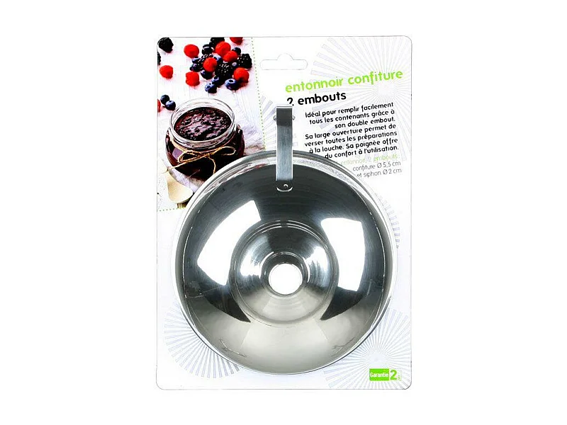 Entonnoir à confiture - 2 embouts
