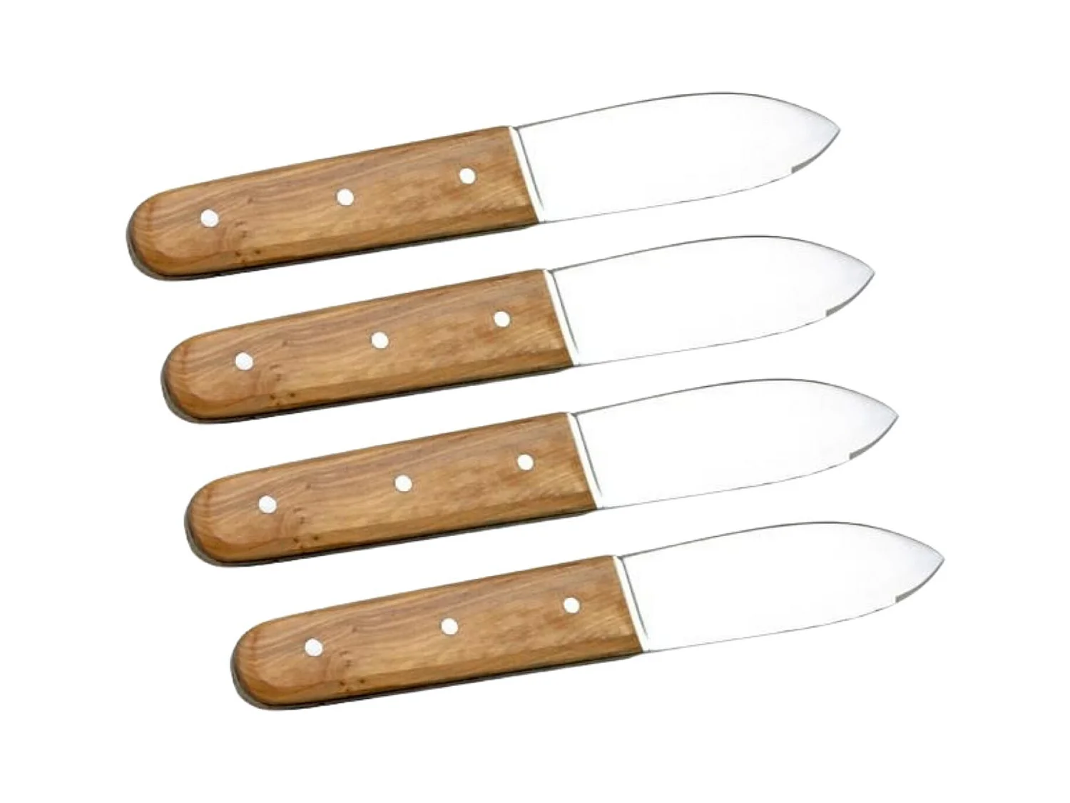 4 couteaux à coquilles saint-jacques
