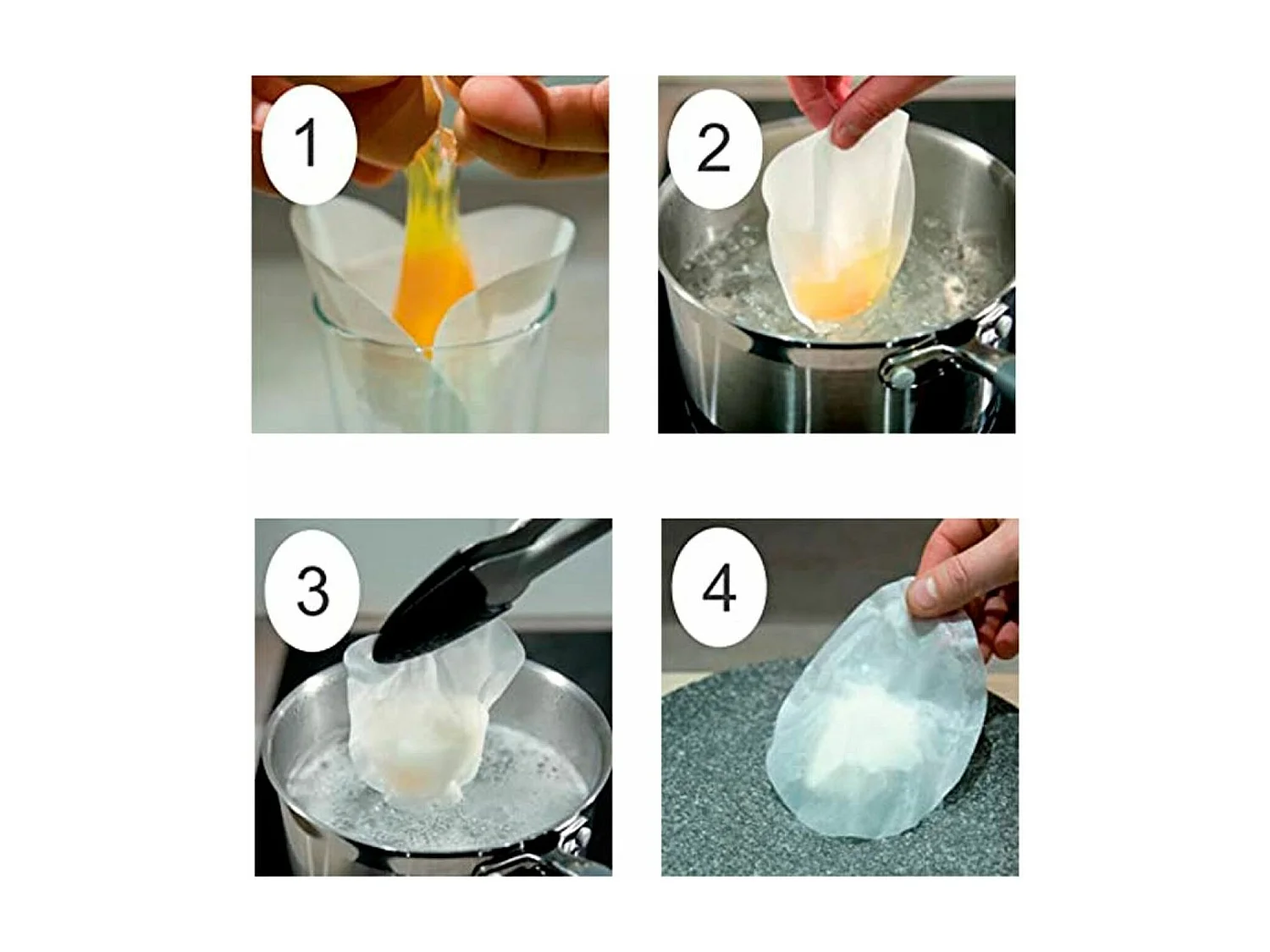 Sachet à pocher les oeufs