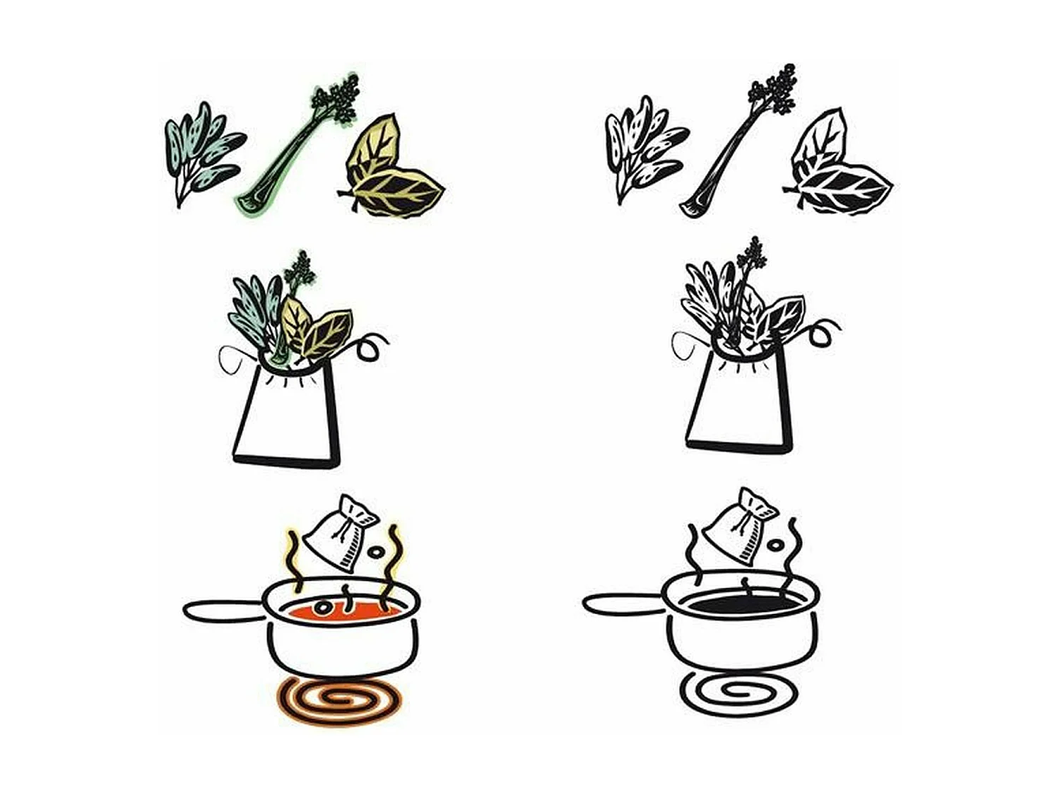 4 sachets à infuser bouquet garni