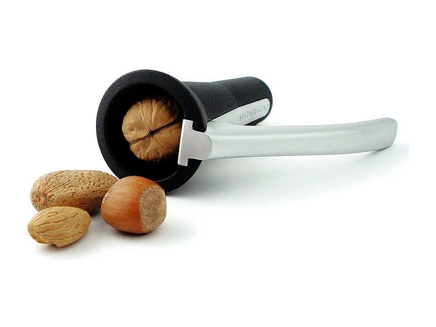 Cascanueces cónico lacado - negro