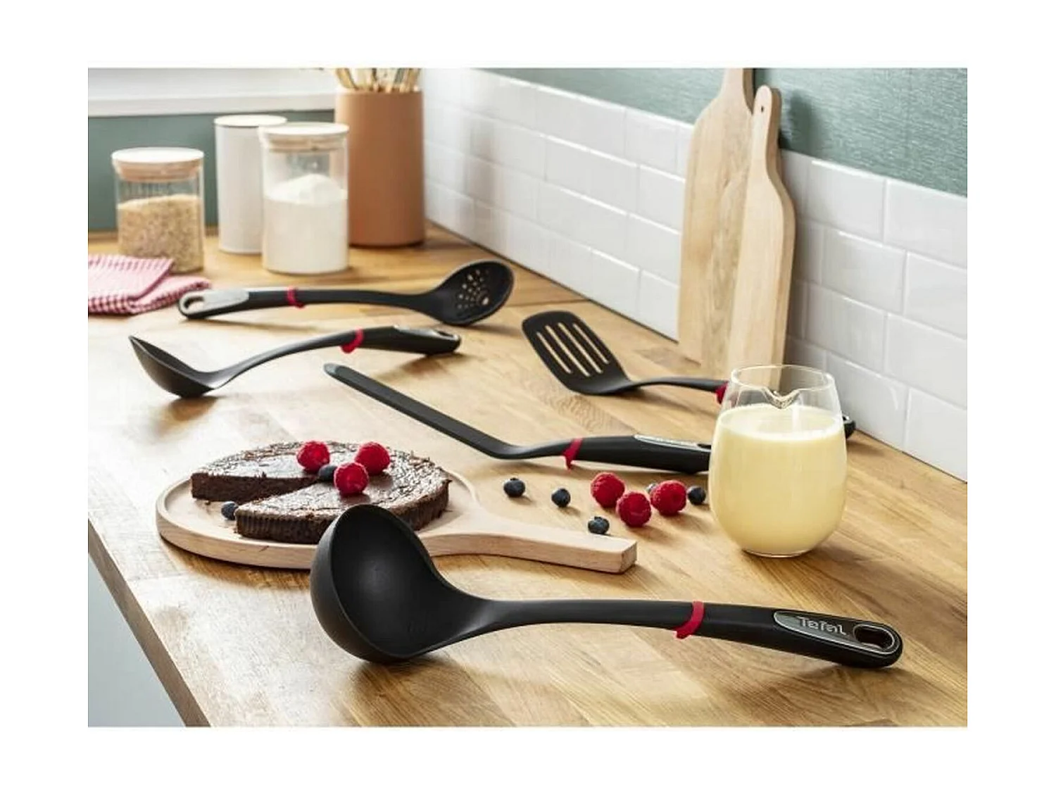 Tefal Spatule à angle noir