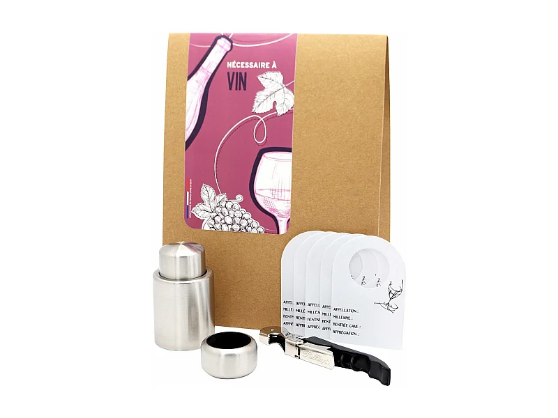 Kit accessoires à vin