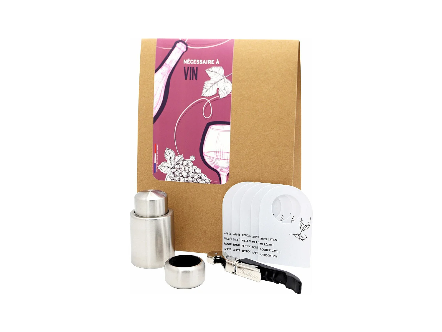Kit accessoires à vin