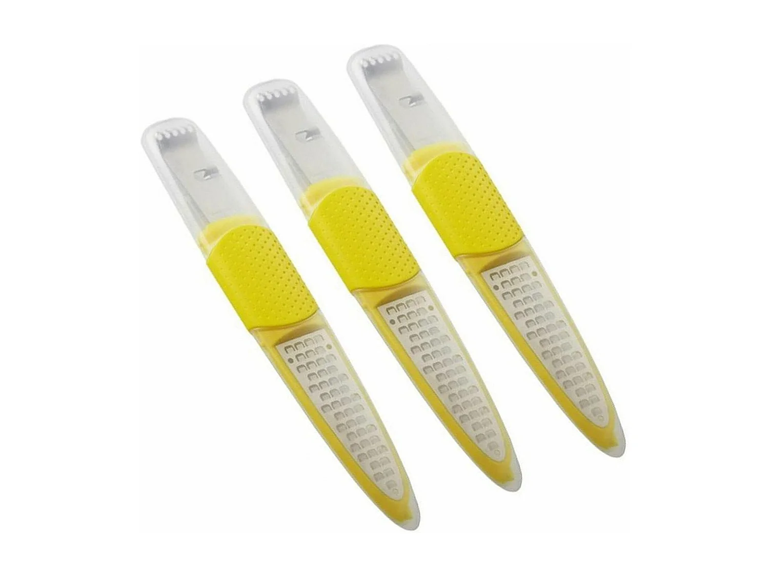 3 zesteurs râpes à citron