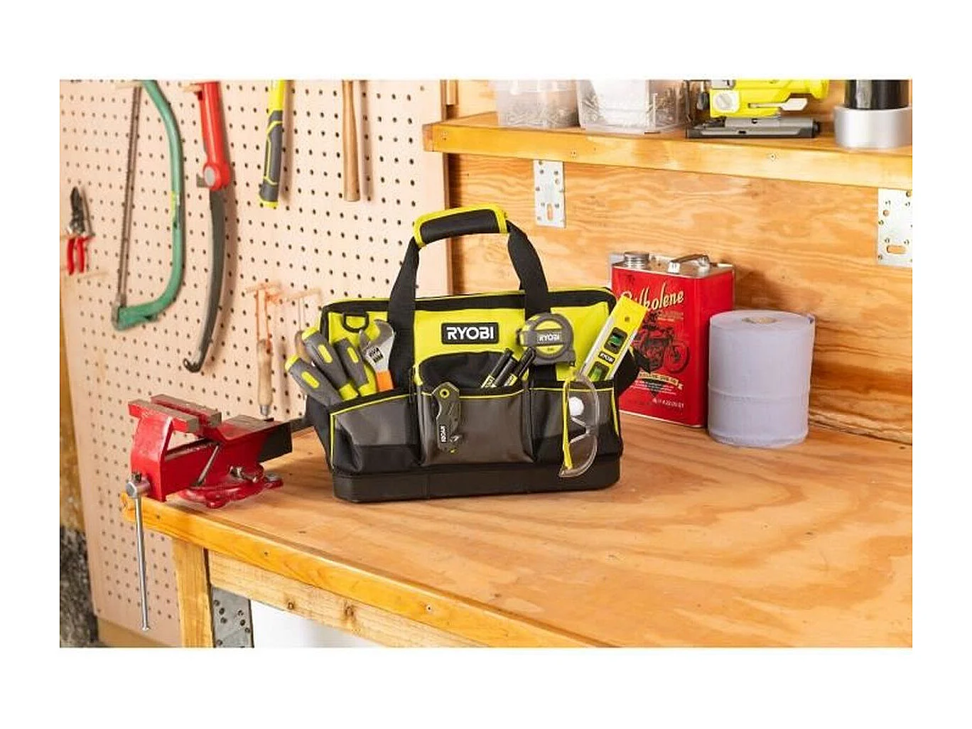 RYOBI Sac avec fond renforcé pour 1 ou 2 outils - RSSSTB1