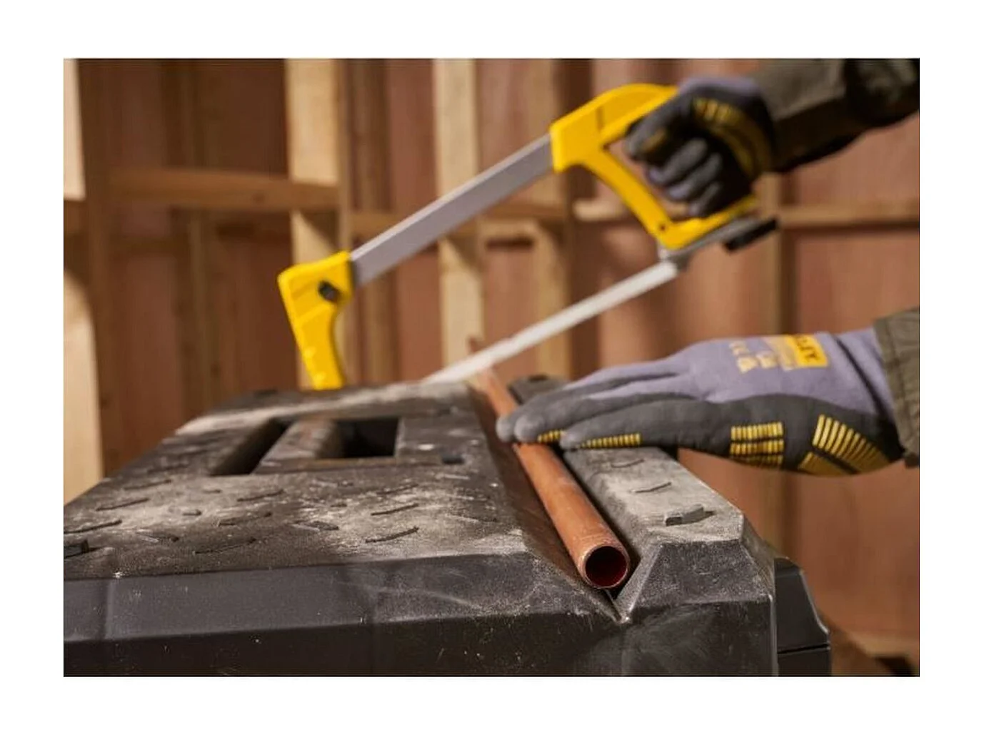 Verzinkter Werkzeugkasten aus zwei Materialien, 51 cm