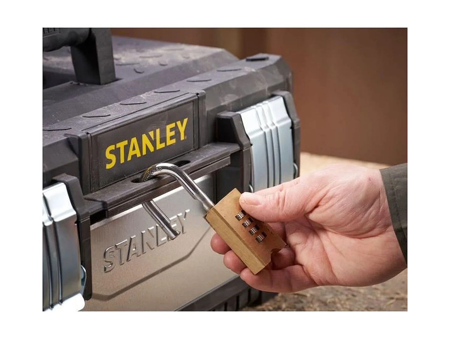 Verzinkter Werkzeugkasten aus zwei Materialien, 51 cm