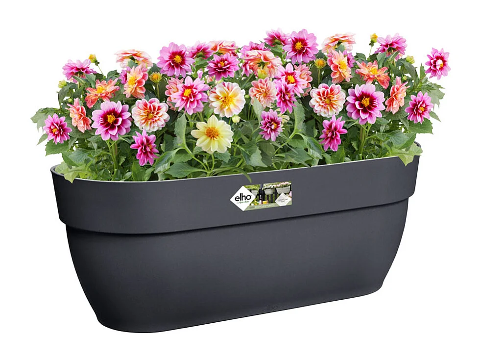 Pflanzgefäß – Groß – Anthrazit – Außenbalkon