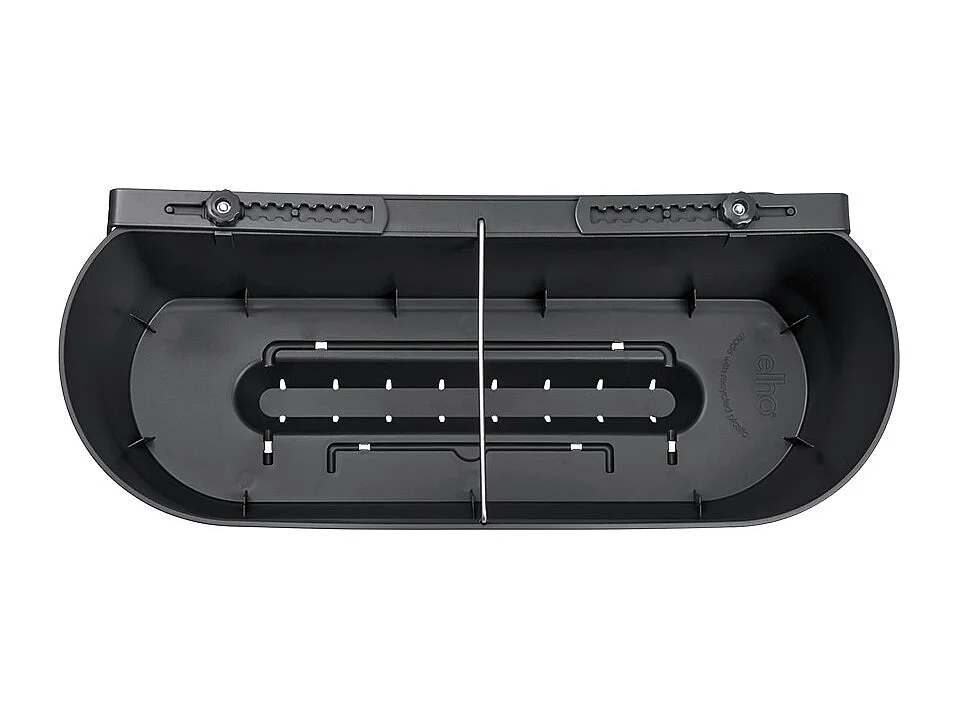 Balconnière Elho Greenville Easy Balcony noir - Longueur 52 cm