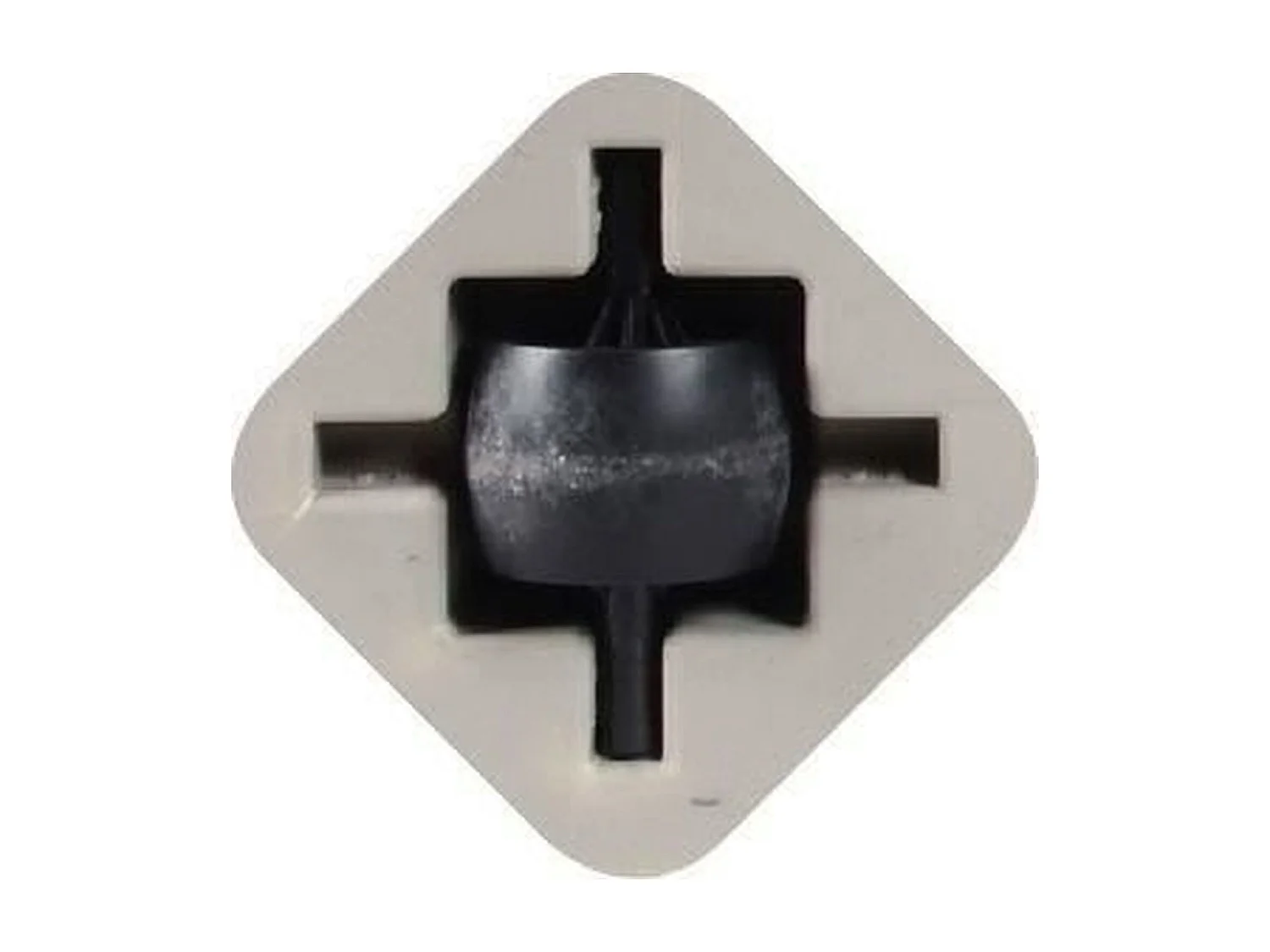 Jardinière Muret Toscane 79 x 36 x 39 cm - Taupe - Eda