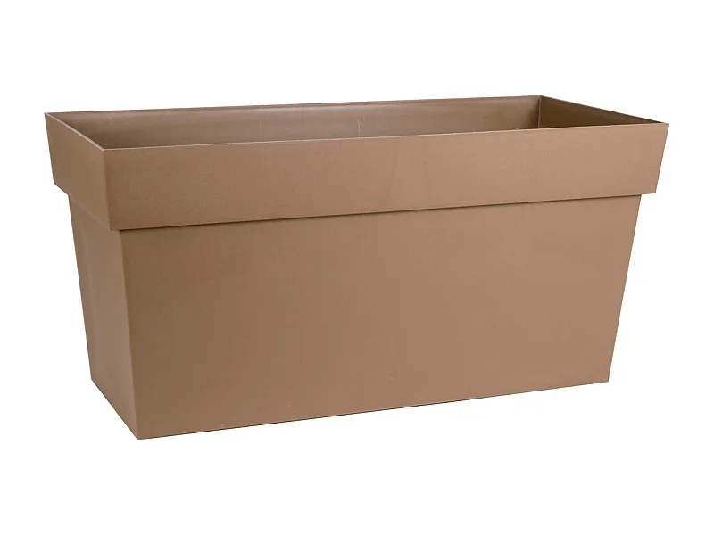 Niedrige Wand mit Rollen – 79 x 35 x 39 cm – 74 L – Taupe