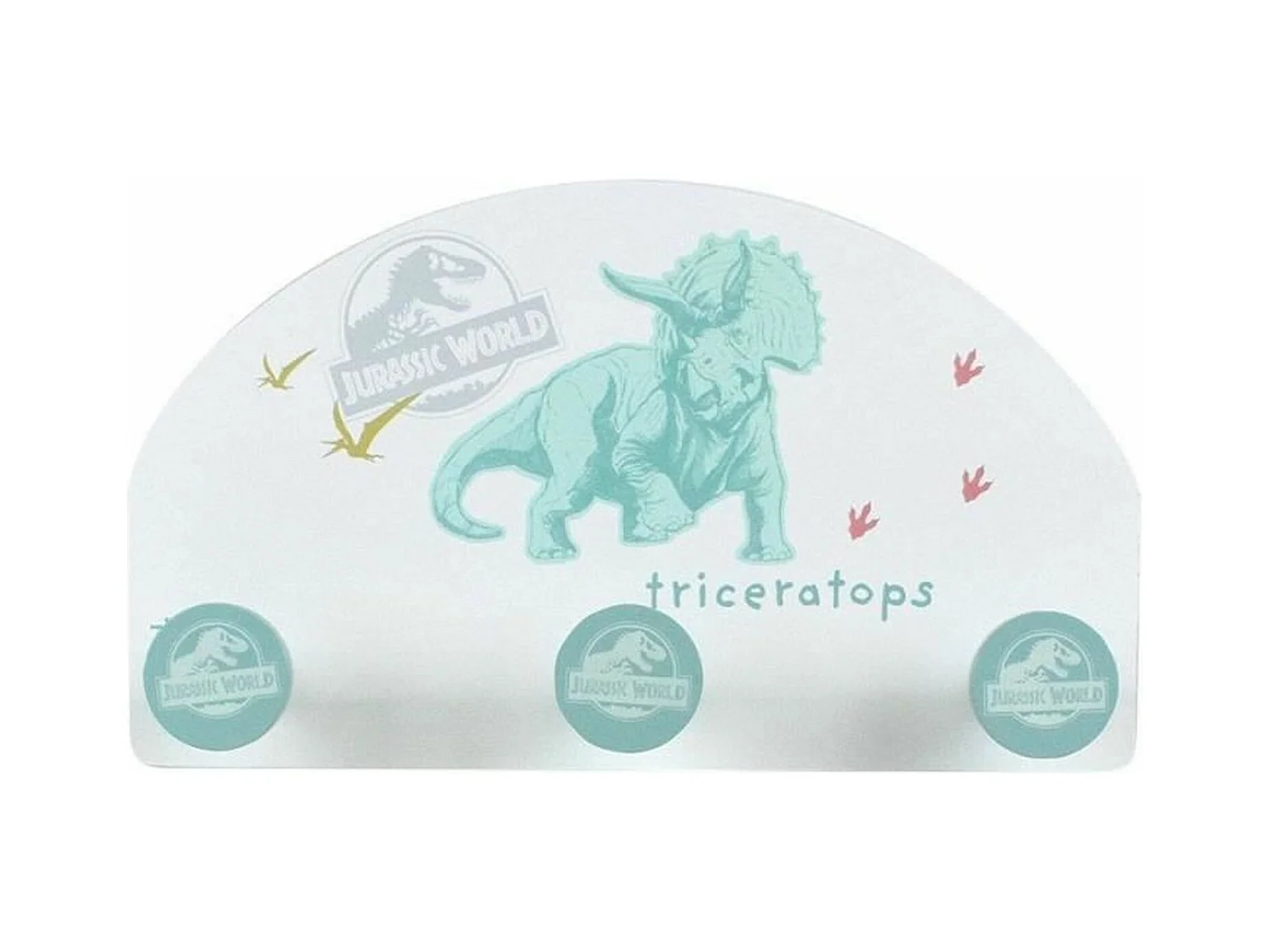 Porte-manteau Dinosaures Jurassic Word 21,5 x 68 x Hauteur 37 cm