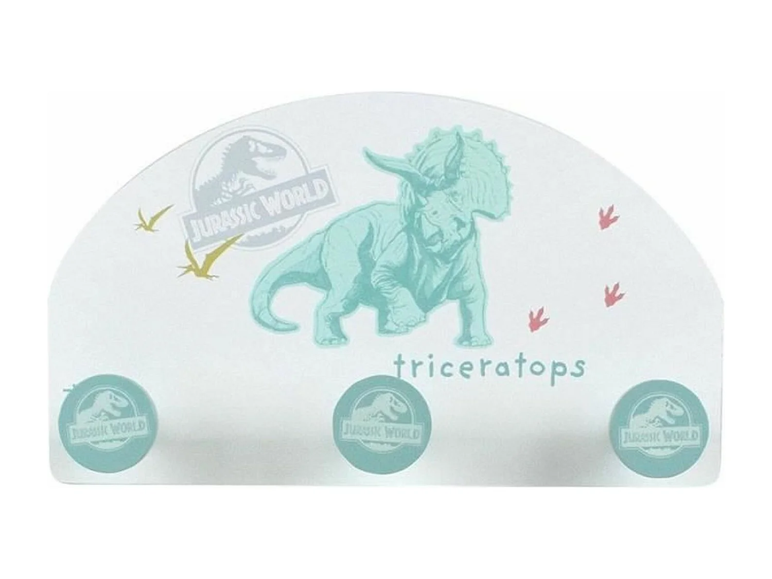 Porte-manteau Dinosaures Jurassic Word 21,5 x 68 x Hauteur 37 cm