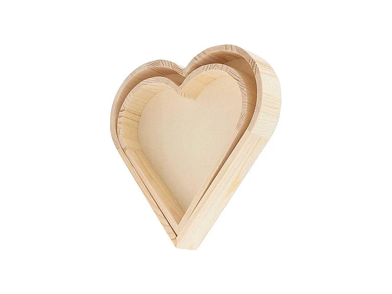 2 100% FSC Kernholzschalen