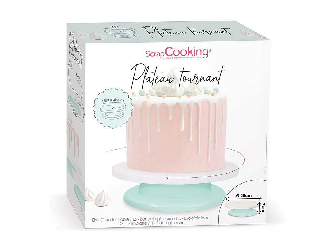Plateau tournant Ø 28 cm