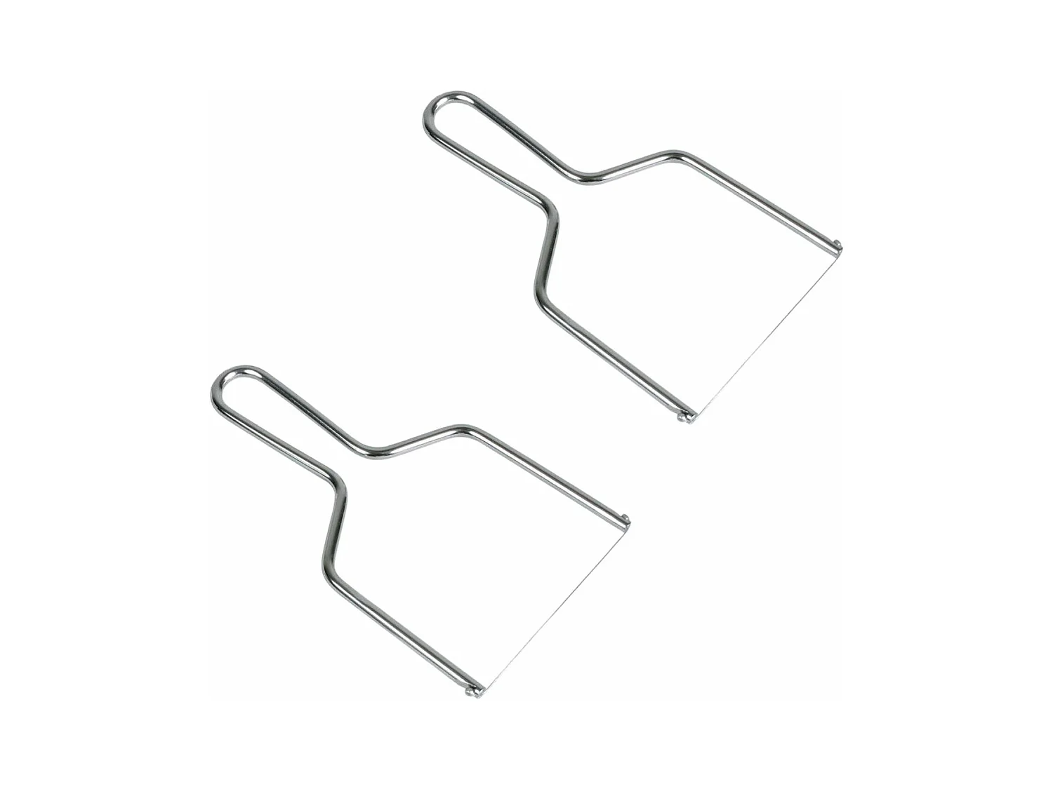 2 lyres à foie gras en inox 10 cm