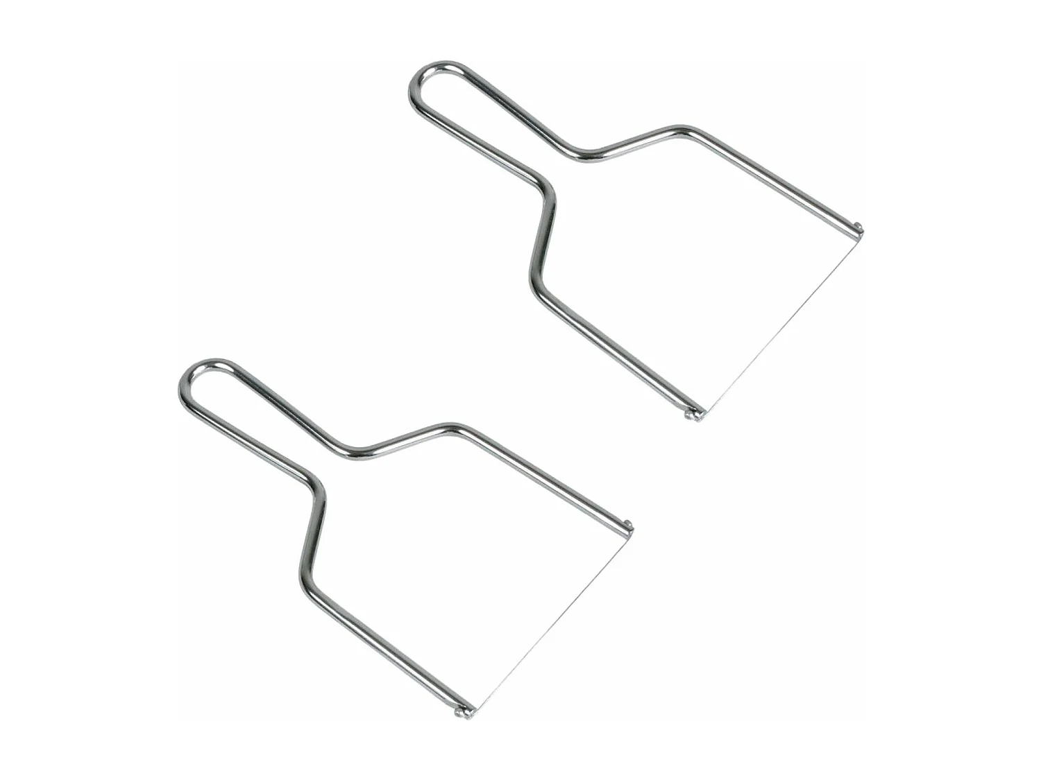 2 lyres à foie gras en inox 10 cm