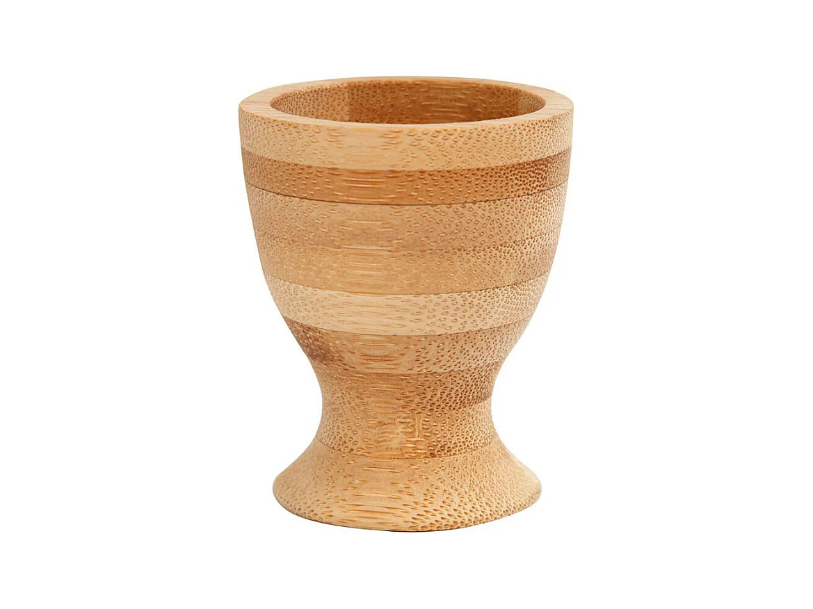 Coquetier en bambou à customiser 6 x Ø 4,8 cm