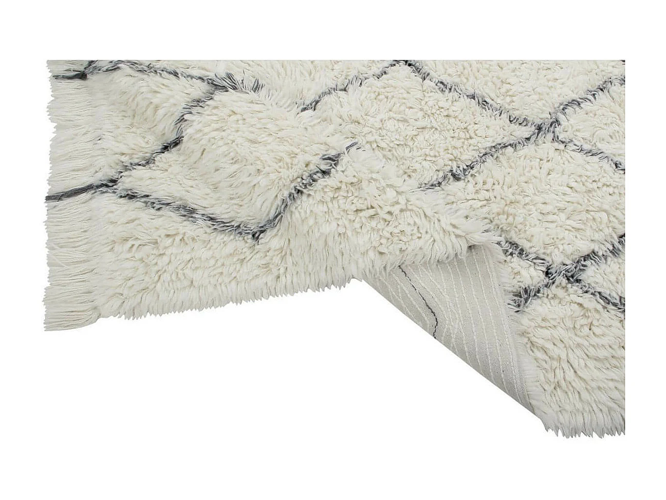 Alfombra peluda bereber clásica 200 x 300 cm