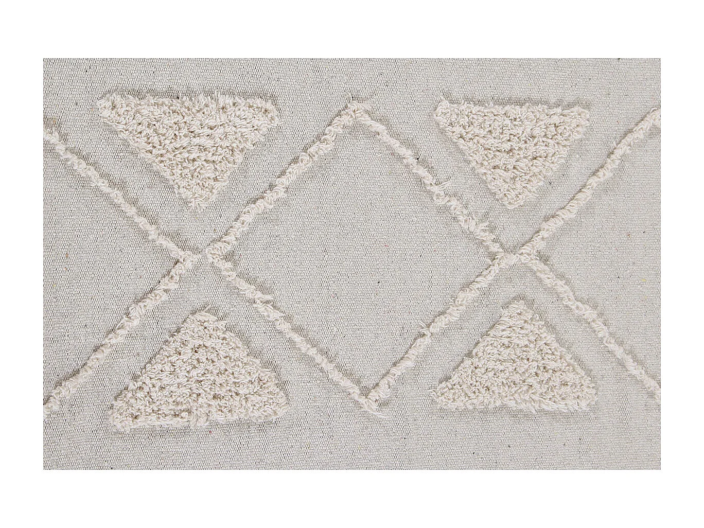 Alfombra de algodón Tribu Natural - 140 x 200 cm