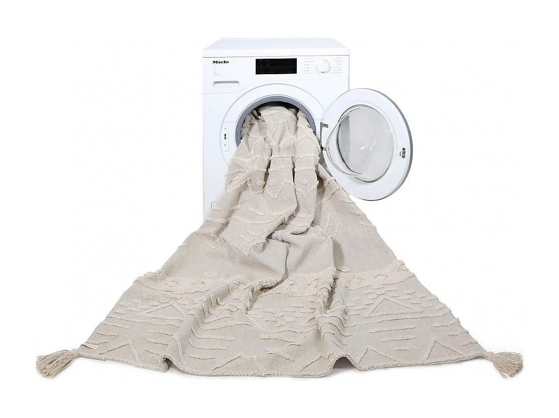 Alfombra de algodón Tribu Natural - 140 x 200 cm