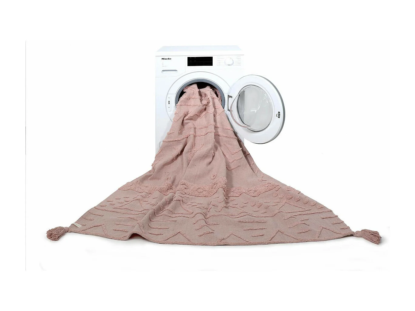 Tapis en coton lavable en machine ethnique Tribu Lorena Canals Rectangulaire Berbère Fait